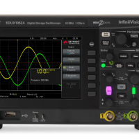 EDUX1052A Osciloscopio de clase XR1, 50 MHz, 2 canales analógicos